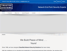 Tablet Screenshot of new.trustedsys.com
